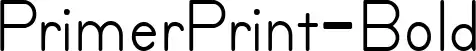 PrimerPrint-Bold