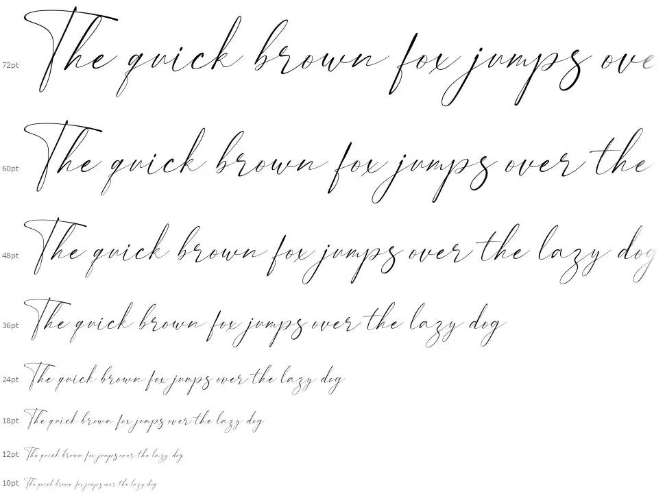 Pure+Lovelyfont waterfall