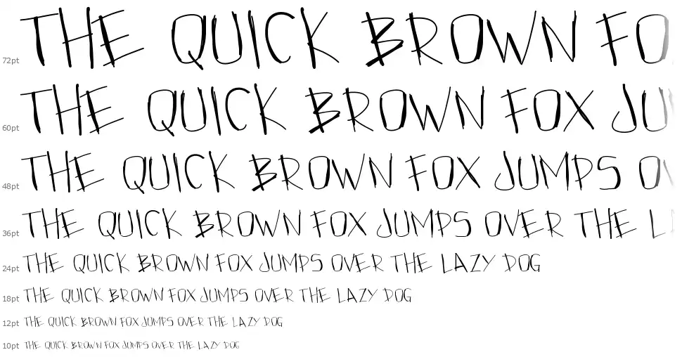 PW Jazzyfont waterfall