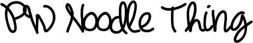 PW Noodle Thing