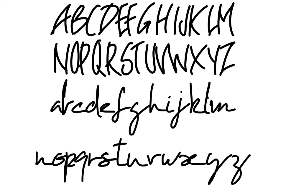 PW Obliquefont specimens