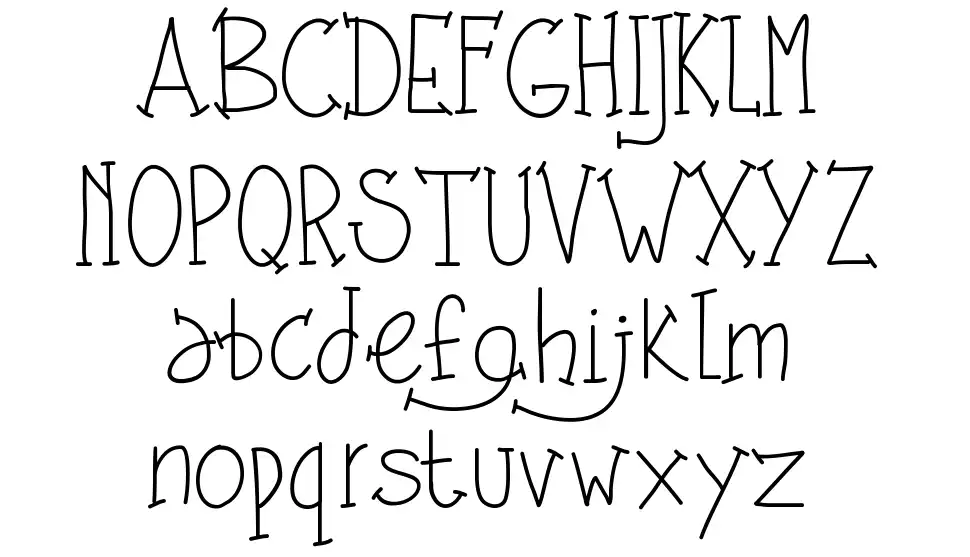 PW Shes Amazingfont specimens
