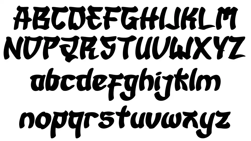 Qewurfont specimens