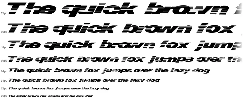 Quick Moneyfont waterfall