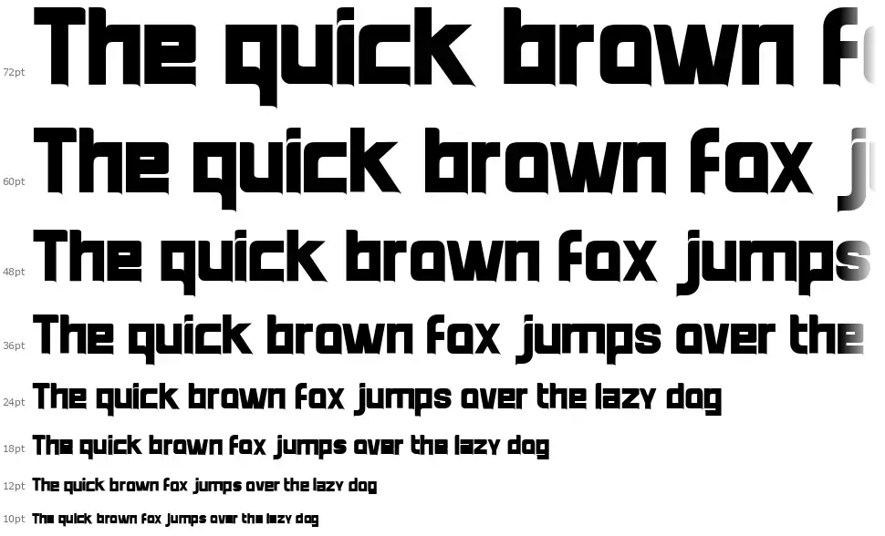 Quirk 33font waterfall