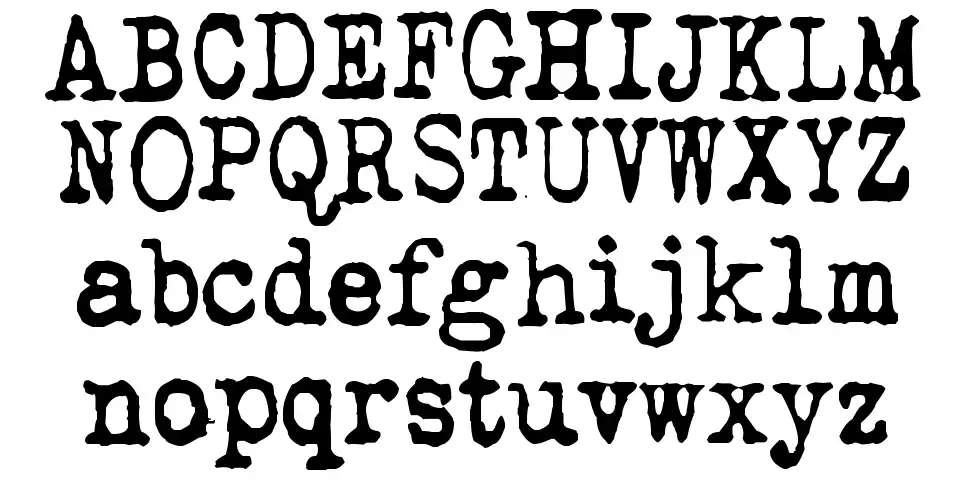 QWERTYpefont specimens