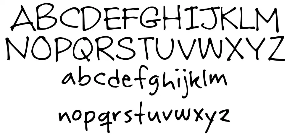 Rabioheadfont specimens