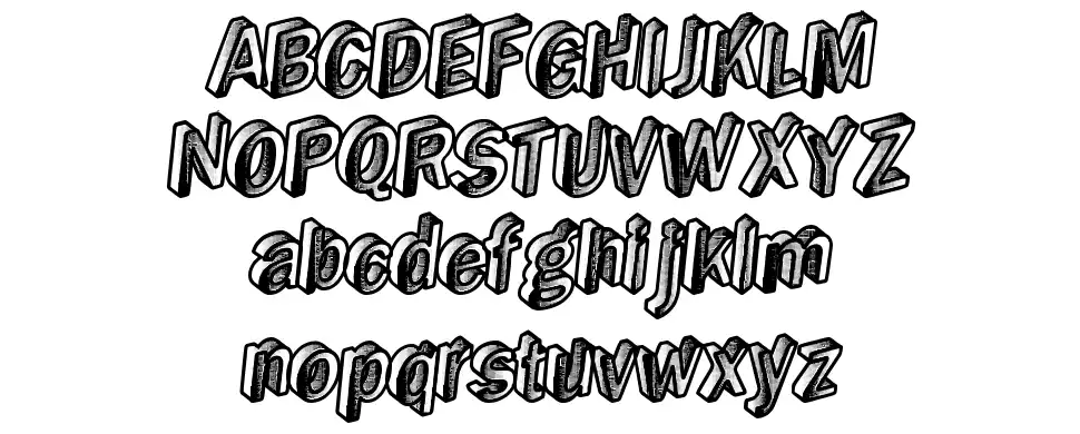 RealGoldfont specimens