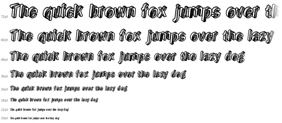 RealGoldfont waterfall