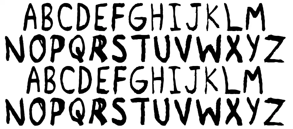 Remnantfont specimens