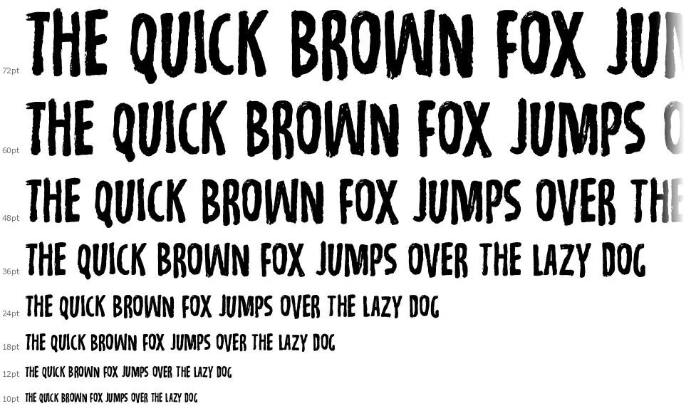 Repetitionfont waterfall