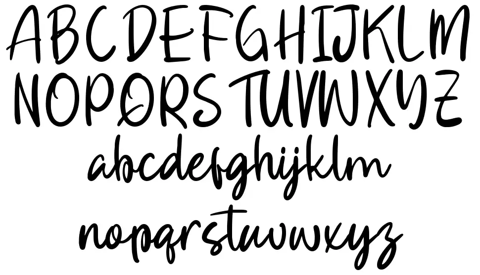 Requested Casualfont specimens
