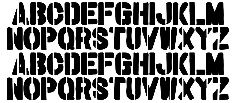 Roger Thatfont specimens