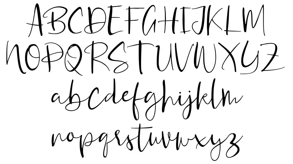 Rossettafont specimens