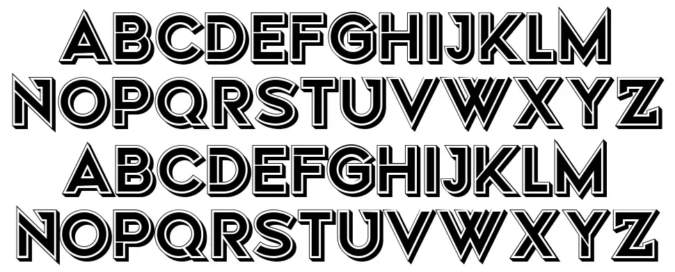 Sakatfont specimens