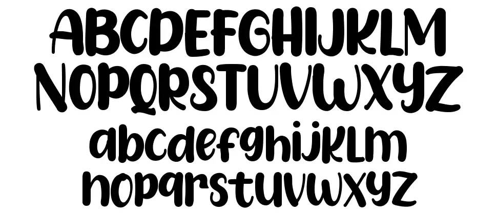Sandy Kidsfont specimens