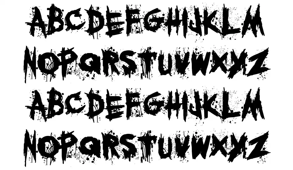 Satan's Islandfont specimens