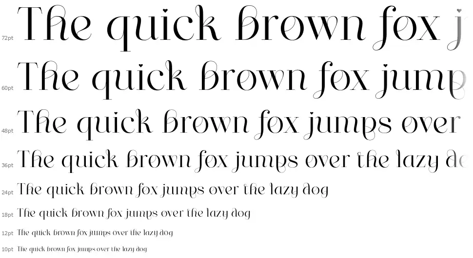 Shaping Heartfont waterfall