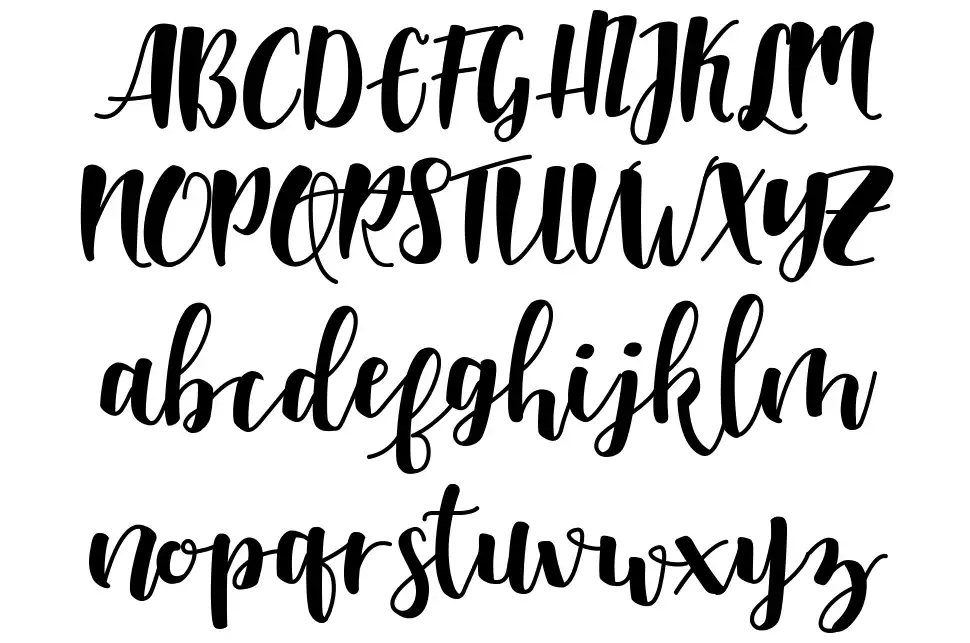 Shella Cleanfont specimens