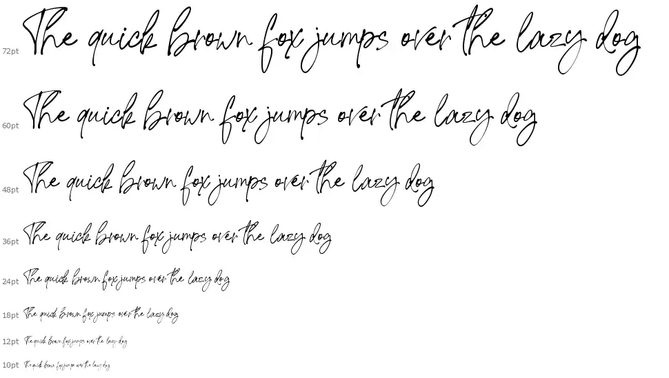 Signature Unitedfont waterfall