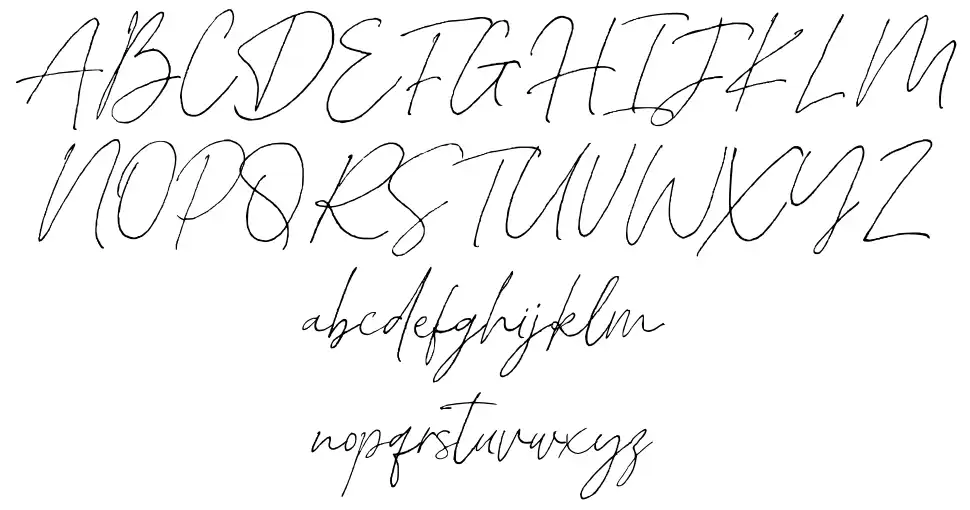 Silver Fieldsfont specimens