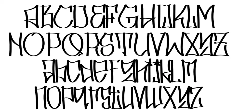 Skater Squadfont specimens