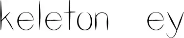 Skeleton Key