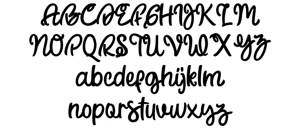 Small Chopperfont specimens