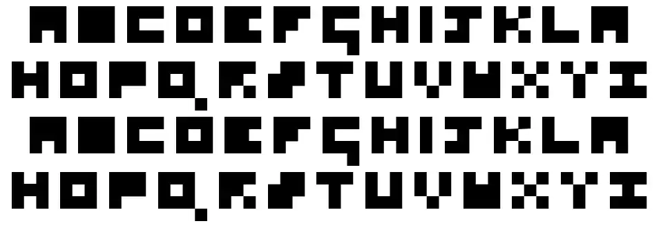 So Squarefont specimens