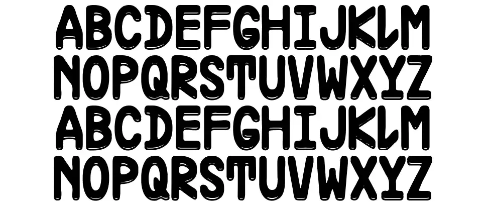 Soccer Teamfont specimens