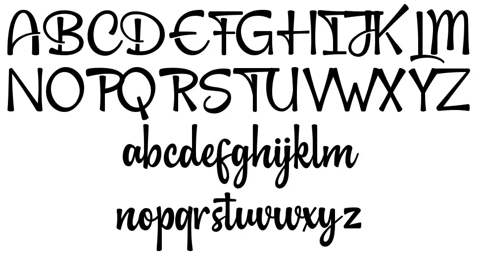 Southern Beachfont specimens