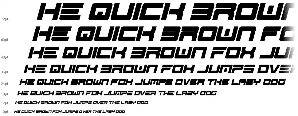 Spac3 - Tech v17font waterfall