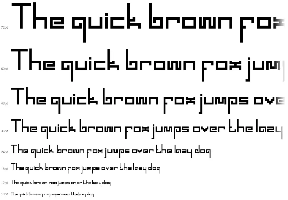 Spacewormfont waterfall