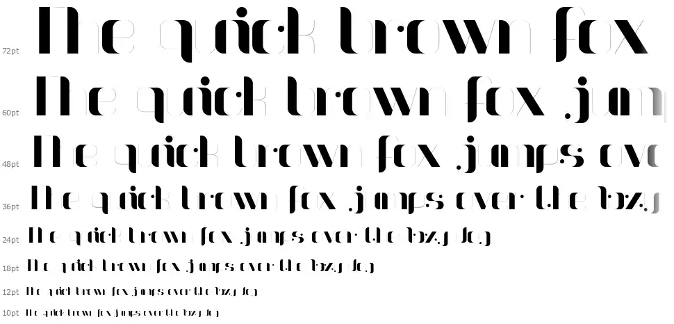 Sparkerfont waterfall