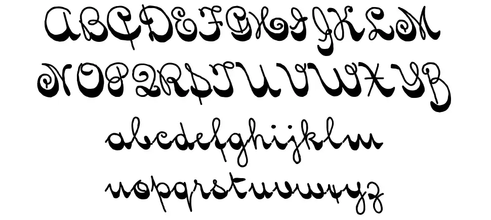 Spinner Script of 14,346font specimens