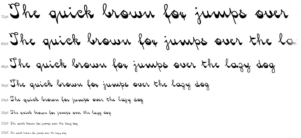 Spinner Script of 14,346font waterfall