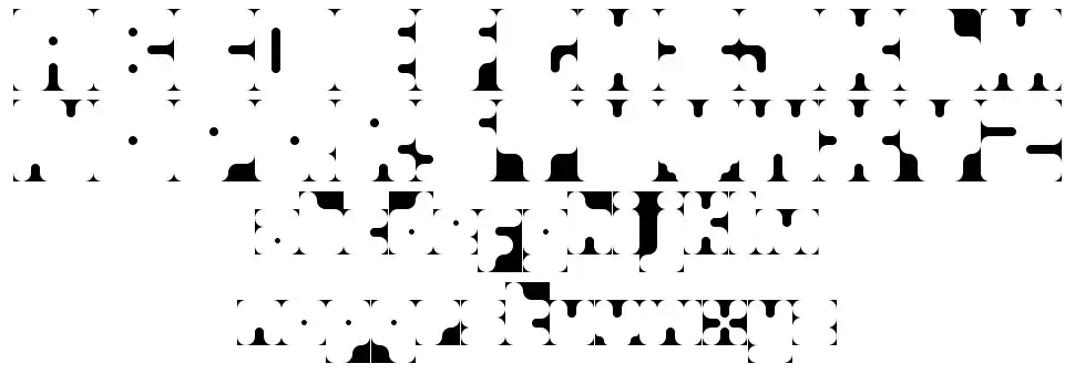 Square Scribedfont specimens