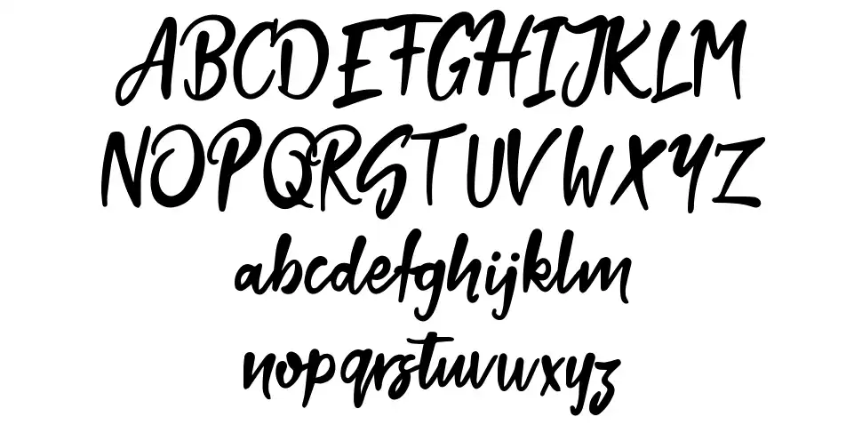 Stokytfont specimens
