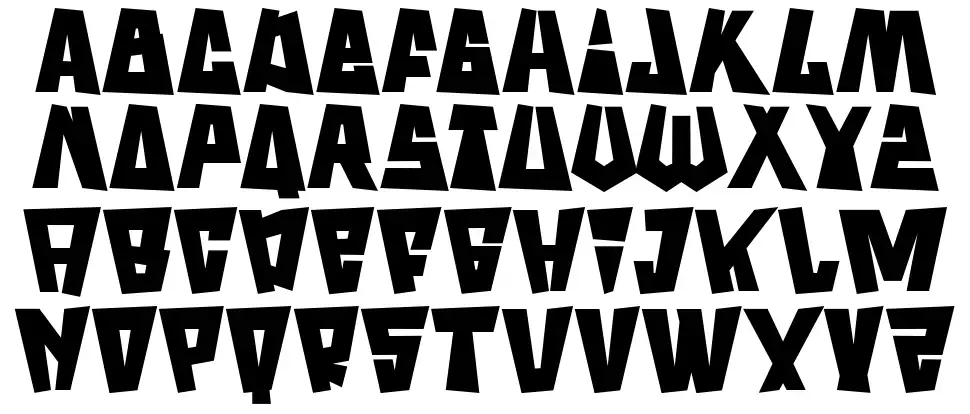 Stone Oceanfont specimens