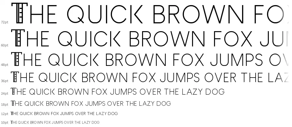 Straight  Ruler~font waterfall