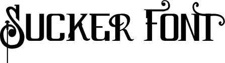 Sucker Font