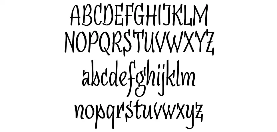 Sudegnak No3font specimens
