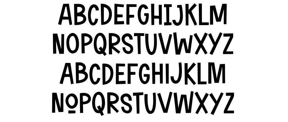 Sunday & Monday Schriftbeispiele Sunday & Mondayfont specimens