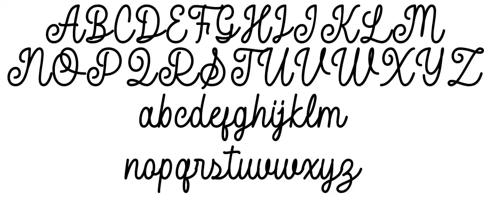 Sunday Landfont specimens