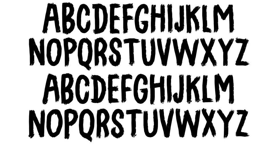 Swingdevilfont specimens