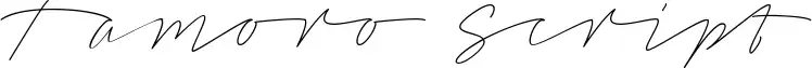 Tamoro Script