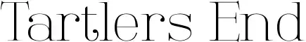 Tartlers End