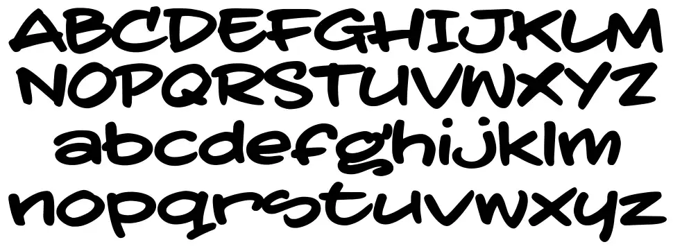 TaterToddfont specimens