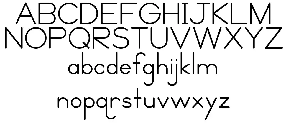 TC KidsType Schriftbeispiele TC KidsTypefont specimens