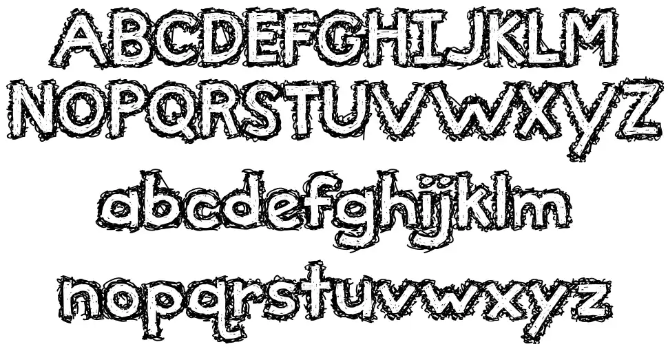 The Beautiful Onesfont specimens